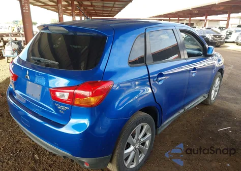 2015 Mitsubishi Outlander Sport Es из США, поврежденный, VIN 4A4AP3AW2FE057566